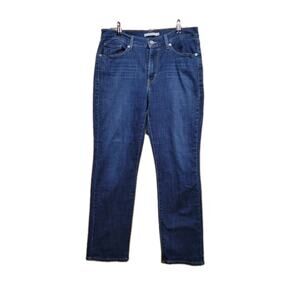 Levi's Women's Straight Jeans Classic Straight Sz 10 Blue